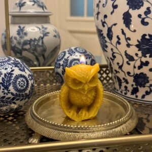 Lumanare Manifest BUFNITA- aprinsa-4