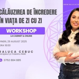 Webinar Calauzirea de incredere in viata de zi cu zi